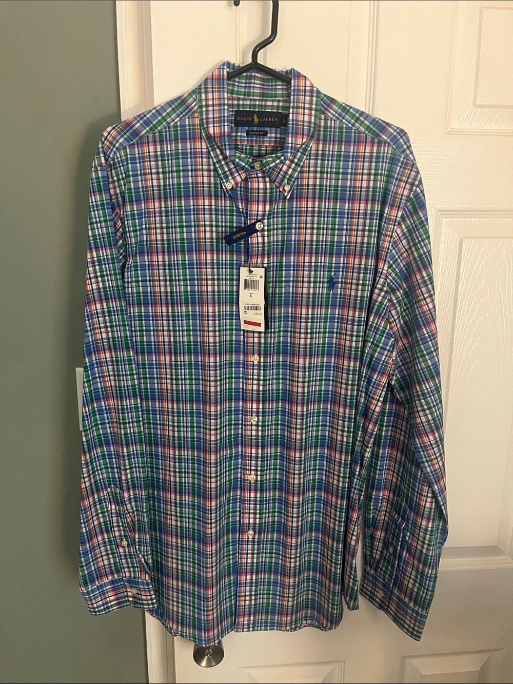 Polo by Ralph Lauren Multi-Color Plaid Button-Down Shirt NWT